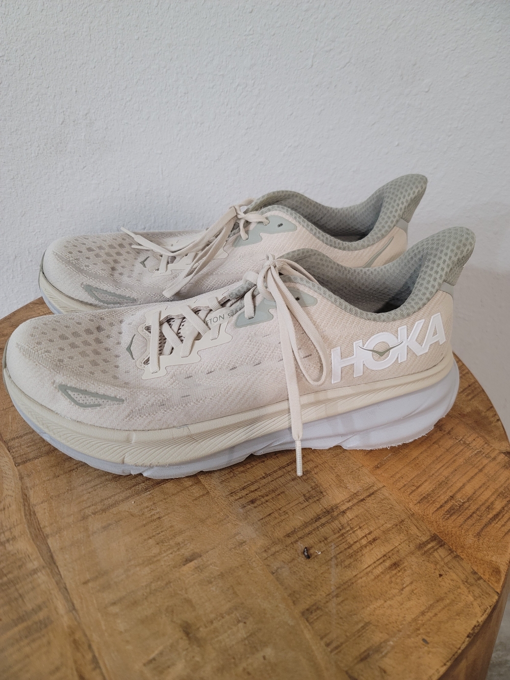 HOKA Running Shoes in Light Beige - Picture 6 of 7
